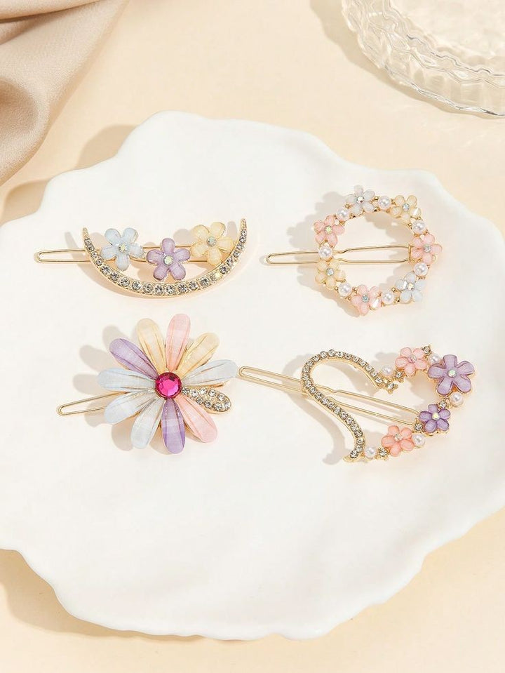 Daisy Dreams Hair Clips set of 4 pcs